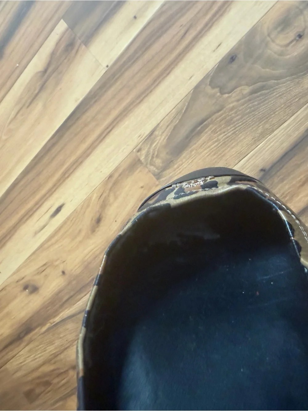Coach Leopard-Print Cap Toe Ballet Flats - Black, Brown & Tan